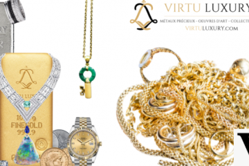 Lingots d'or et d'argent, pièces, montre et bijoux en or : objets rachetés par Virtu Luxury à Marseille