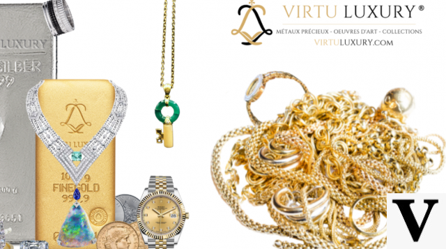 Lingots d'or et d'argent, pièces, montre et bijoux en or : objets rachetés par Virtu Luxury à Marseille